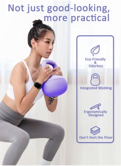 MissTiara PVC Soft Kettlebell Weights Strength Training Kettlebells for Weightlifting and Core Training Have 4kg and 6kg to Choise  - Image 2