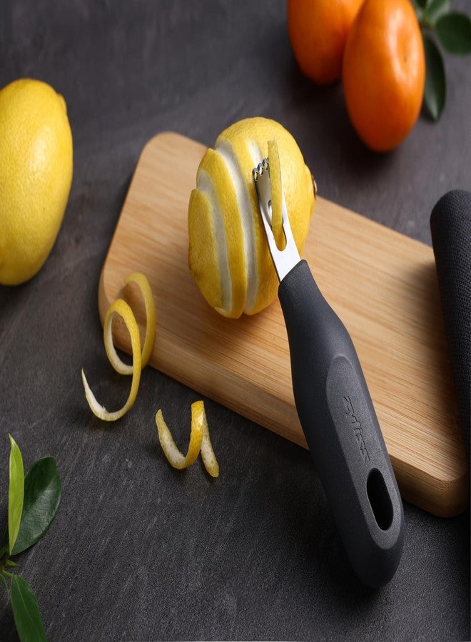 Zyliss 2 in 1 Zester, Citrus Grater/Zester with Coarse and Fine Zests, Sustainable Wheat Straw Handle/Stainless Steel, Dishwasher Safe - Image 5