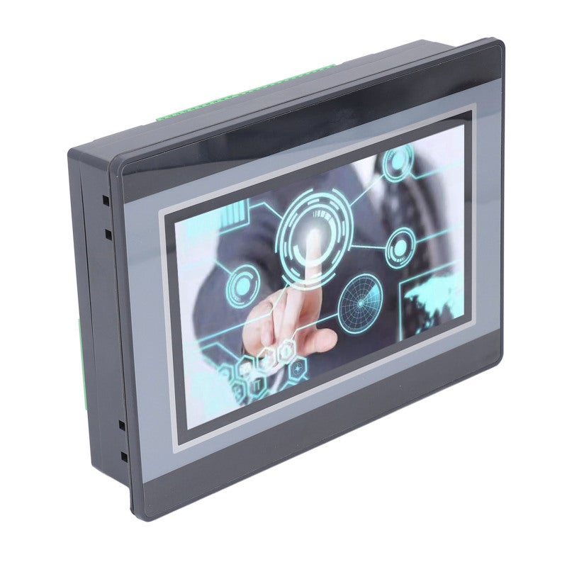 HMI PLC All in One 7in TFT LCD Display 800x480px Resolution - 32 Bit 240MHz ARM9 Processor 128M Flash Memory - Touch Screen for Industrial Automation - Image 3