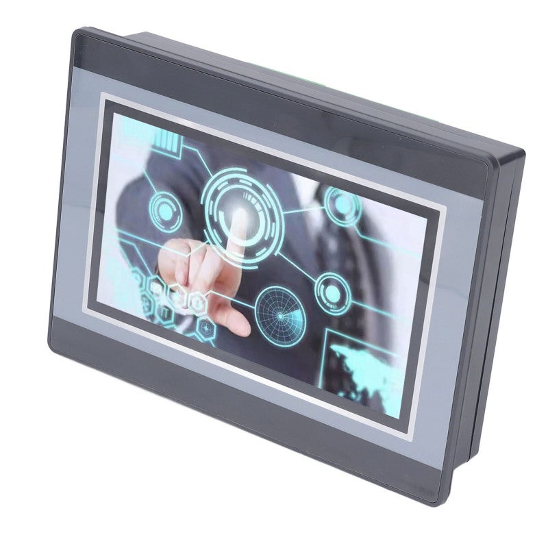 HMI PLC All in One 7in TFT LCD Display 800x480px Resolution - 32 Bit 240MHz ARM9 Processor 128M Flash Memory - Touch Screen for Industrial Automation - Image 4