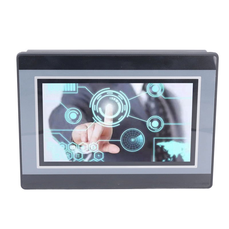 HMI PLC All in One 7in TFT LCD Display 800x480px Resolution - 32 Bit 240MHz ARM9 Processor 128M Flash Memory - Touch Screen for Industrial Automation - Image 2