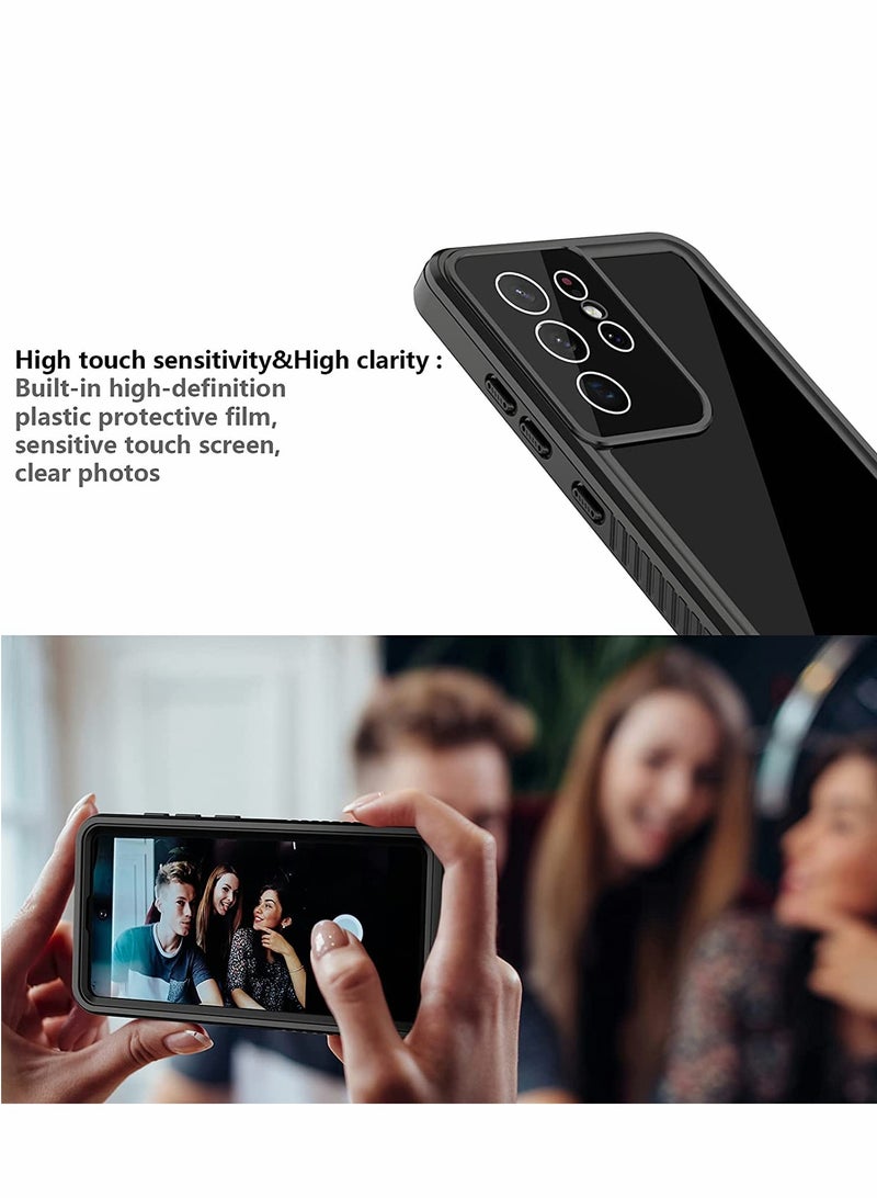 Case for Samsung S21 Ultra Waterproof Shockproof with Builtin Screen Protector 360 Full Body Heavy Protective Rugged Galaxy 6.8 inch
