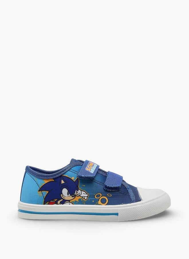 SONIC Boys Hook & Loop Ankle Sneakers - Image 3