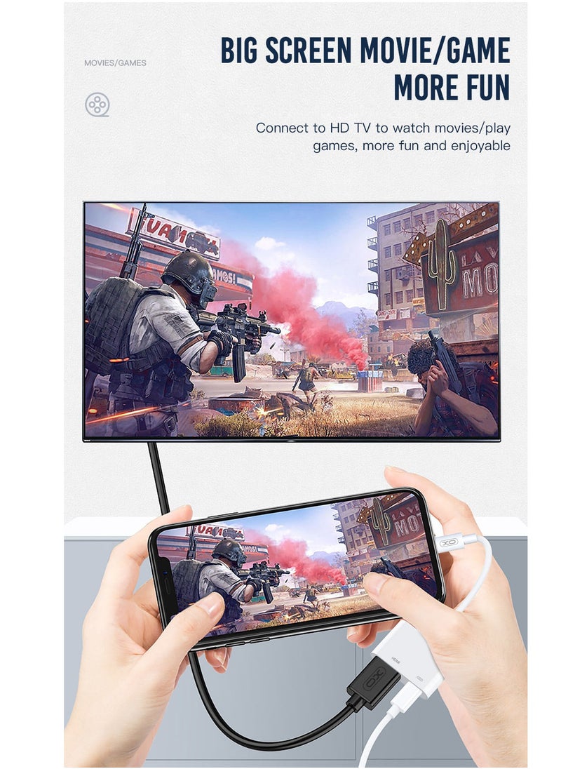 XO - INET Lightning input HDMI output / 1080P - Image 1
