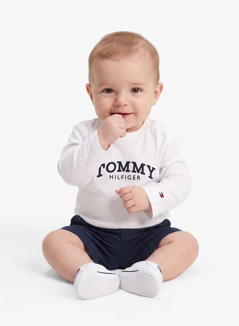 TOMMY HILFIGER  Kids Logo Crew Neck T-Shirt for Men | Best Price UAE