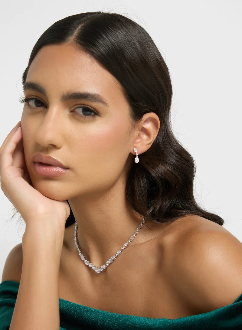 سواروفسكي Re Mesmera Necklace And Earring Sets
