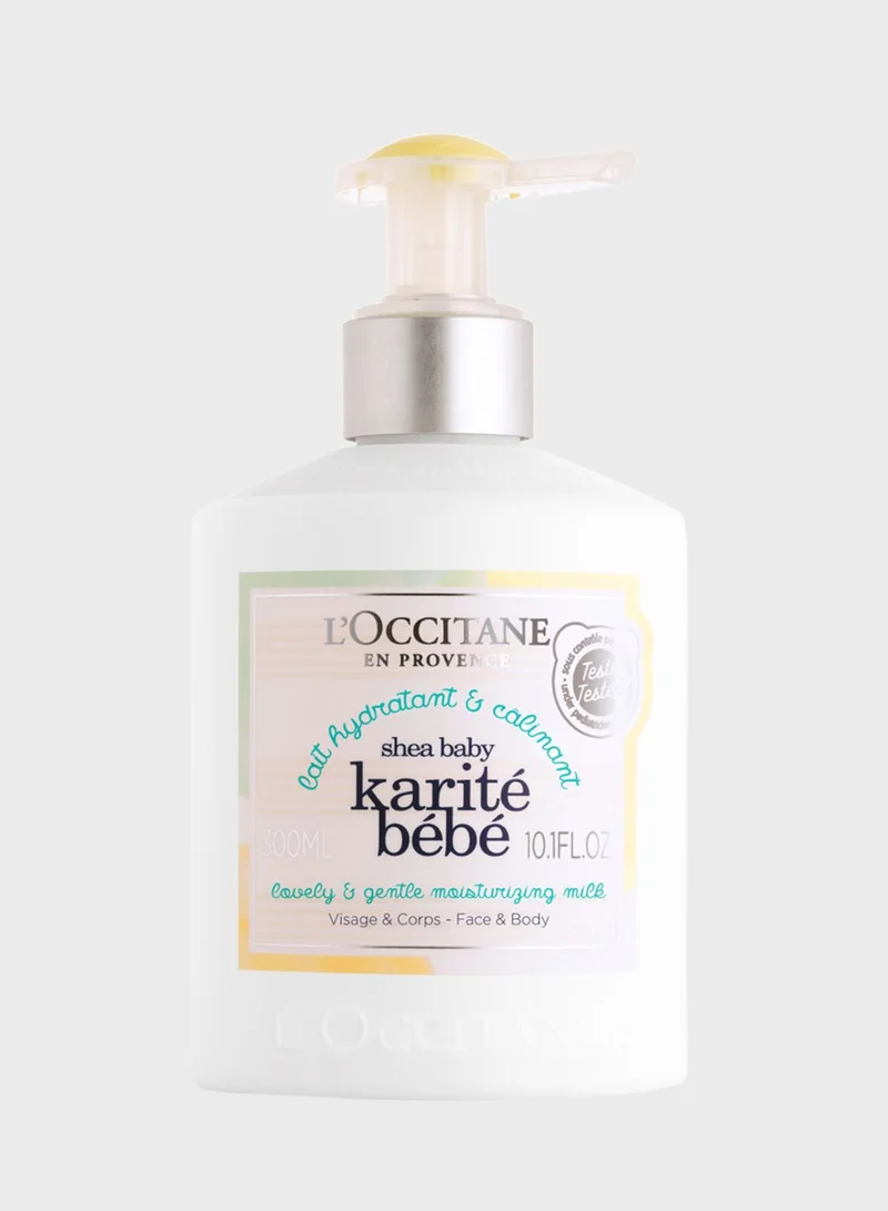 L'OCCITANE Shea Baby Moisturizing Milk 300 Ml