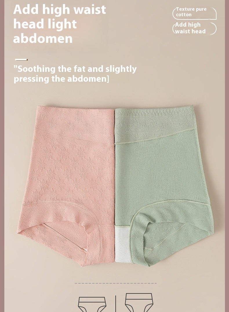 5-pack high waisted briefs, small boxer briefs, pure cotton briefs for women, antibacterial pure cotton crotch, tummy tuck, hip lift, plus size women's boxer briefs  - Image 3