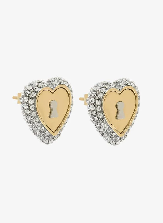 Heart Stud Earrings