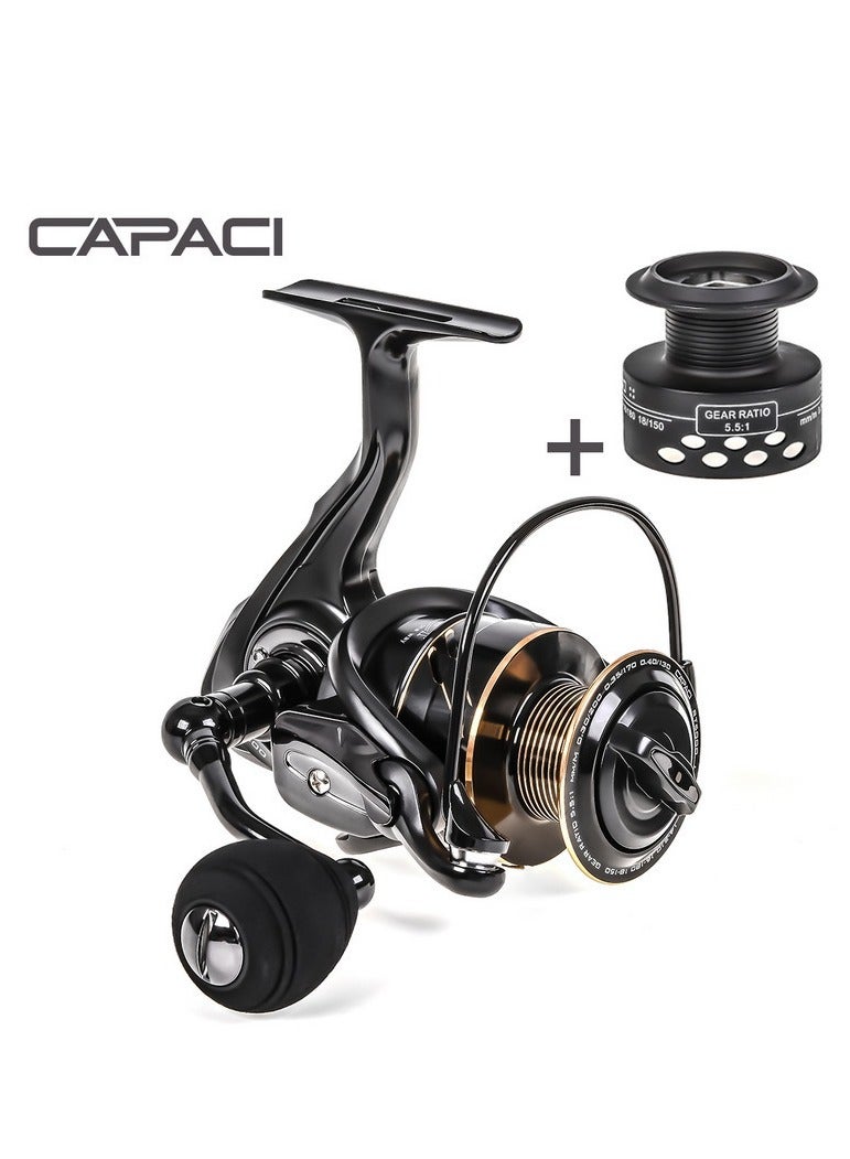 CAPACI RT Series Metal Rocker Arm Fishing Line Wheel Marine Fishing Gear - Image 1