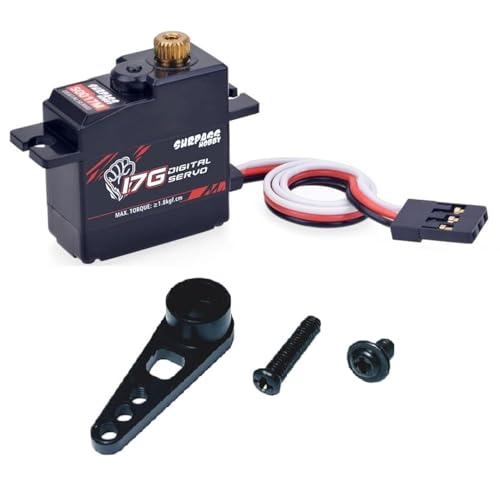 ZDingTech Upgrade Metal Servo + Metal Servo Arm Parts for MJX Hyper Go Servo 16701,for Hyper Go H16BM Upgrade Servo,for Mjx Hyper Go H16 H16GT Servo Parts,H16DR,16207 16208 16209 16210 Servo. - Image 1