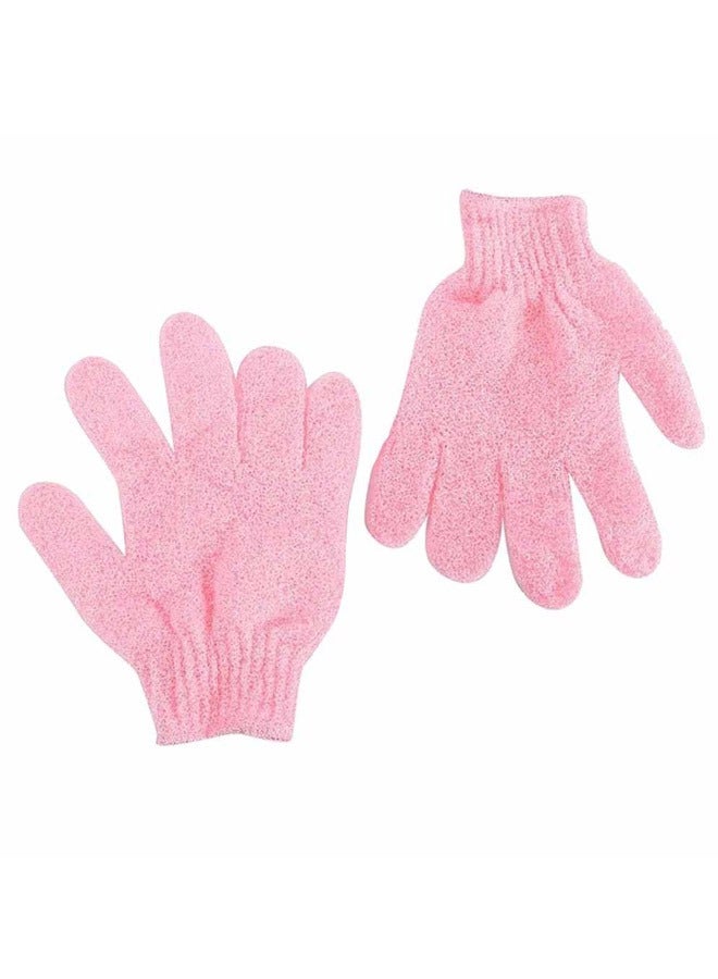 SOWUGI 2Pieces Exfoliating Gloves Body Scrub Bath Gloves Double Sided Exfoliating Gloves for Body clean Skin Shower Scrubber  - Image 4