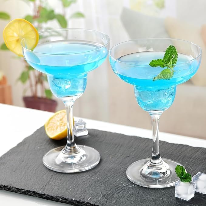 Click Sale Click Sale Margarita Glasses Margarita Cocktail Glasses 190 ml Clear Daiquiri Glasses for Parties Classic Cocktail Drinking Glasses for Frozen Drinks Clear 2  - Image 3
