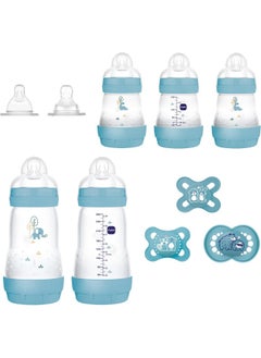 MAM MAM Matte Essentials Gift Set, 10-Piece, Newborn, Boy  - Image 1