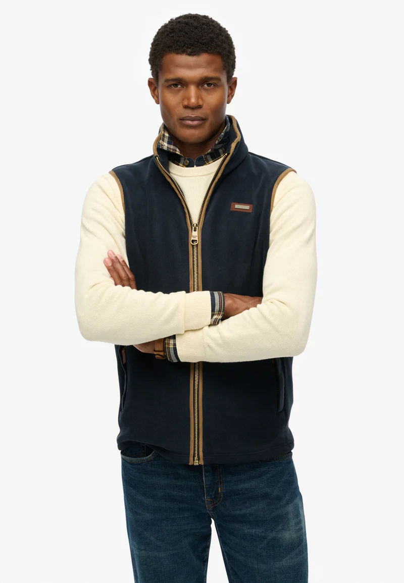 Superdry  Estate Fleece Gilet for Men | Best Price UAE