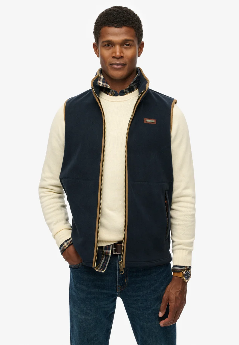 Superdry  Estate Fleece Gilet for Men | Best Price UAE