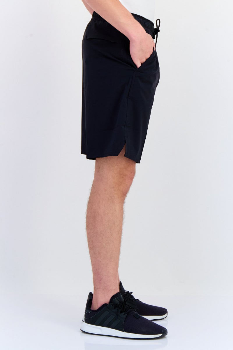 Nike شورت تدريب للرجال بقصة قياسية بطول 9 إنش، أسود - Image 4