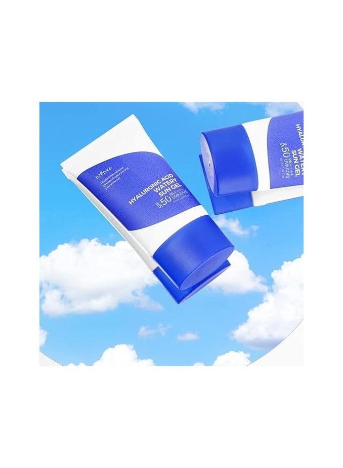 ISNTREE Hyaluronic Acid Watery Sun Gel 50ml - Image 2
