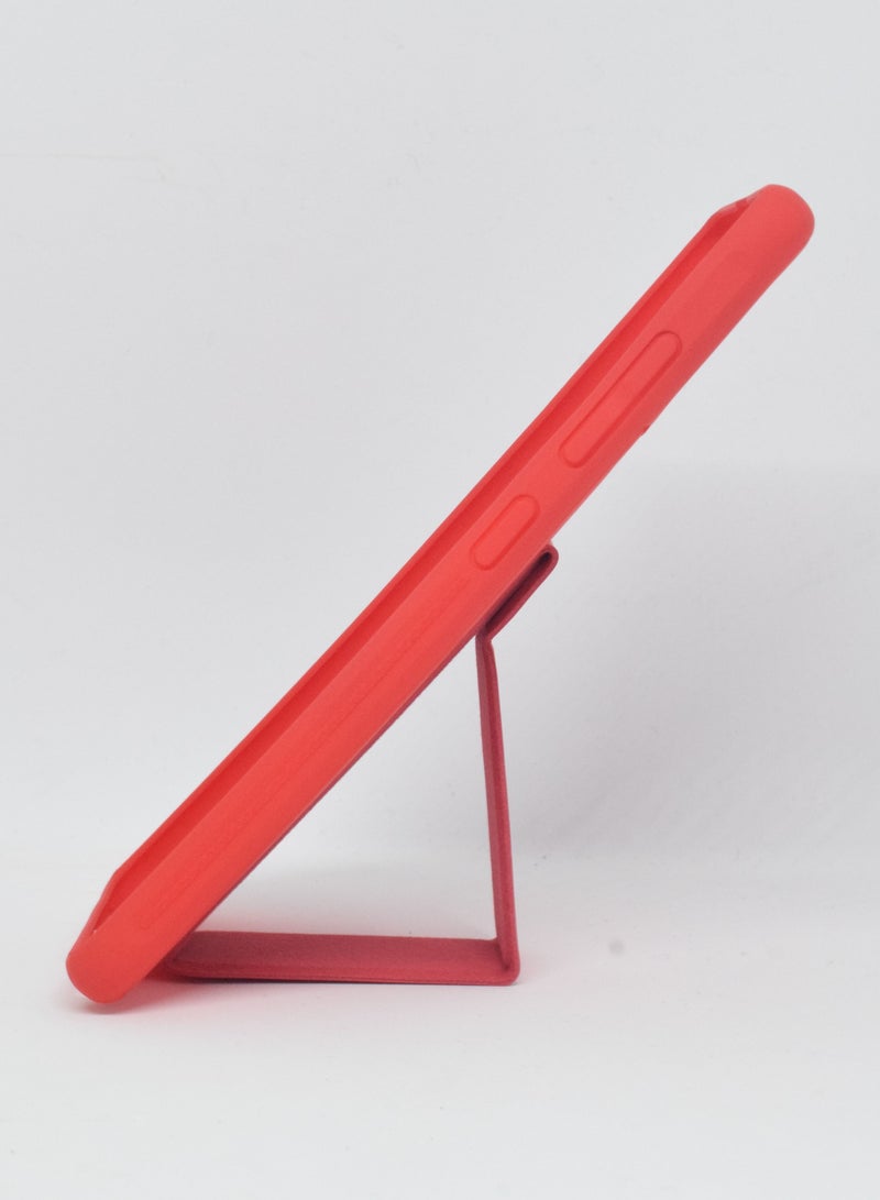 BORTONY Protective Case Cover With Finger Grip Stand For Samsung Galaxy A51 4G - Image 3