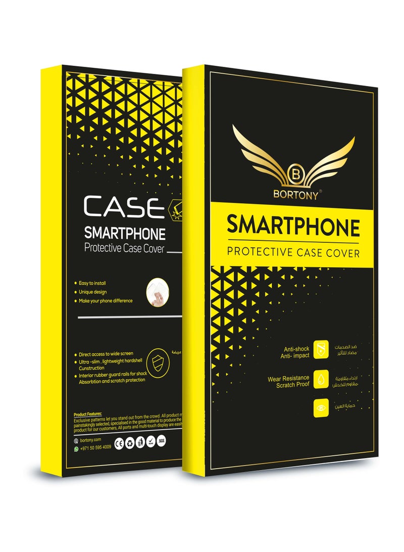 BORTONY Protective Case Cover With Finger Grip Stand For Samsung Galaxy A51 4G - Image 4