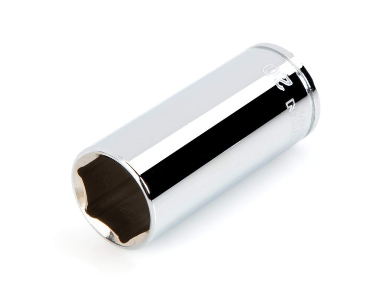 TEKTON 3/8 Inch Drive x 20 mm Deep 6-Point Socket | SHD13120 - Image 1