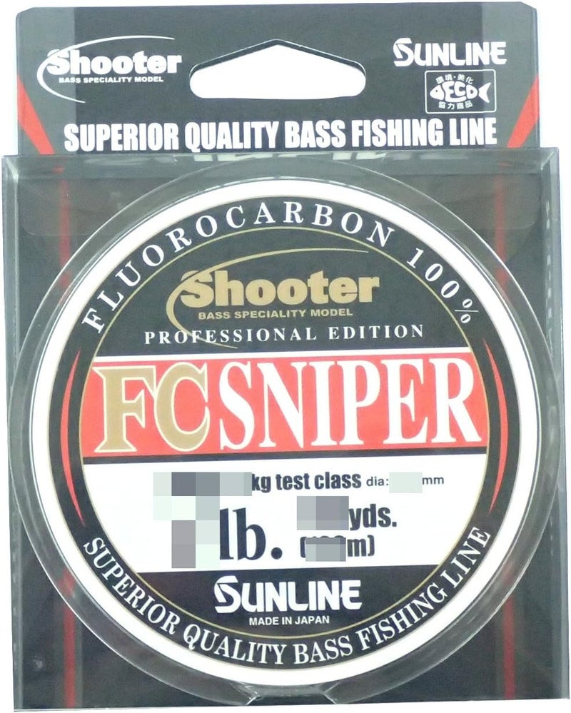 Sunline Fluorocarbon Line Shooter, Sniper, Natural Clear - Image 2