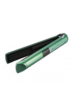 RSG Green C61 MINI CORDLESS HAIR STRAIGHTENER/CURLER USB RECHARGEABLE WITH LED DISPLAY FOR TRAVEL ZF-1886 (18W-5V-800mA)  - Image 1