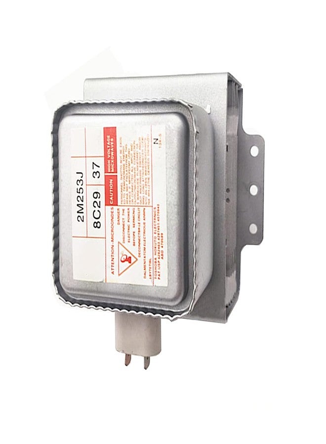 ZOCOLIV مغنطرون فرن الميكروويف 2M253J، بديل لأنبوب مغنطرون فرن الميكروويف 2M248J من توشيبا، بديل للأرقام التالية: WB27X10309، 10QBP1006، 2M248J (FN)، 4150019905، 2M248J (GM)، 2M248J(GS)، 2M217J، 2M253J(XB). - Image 1