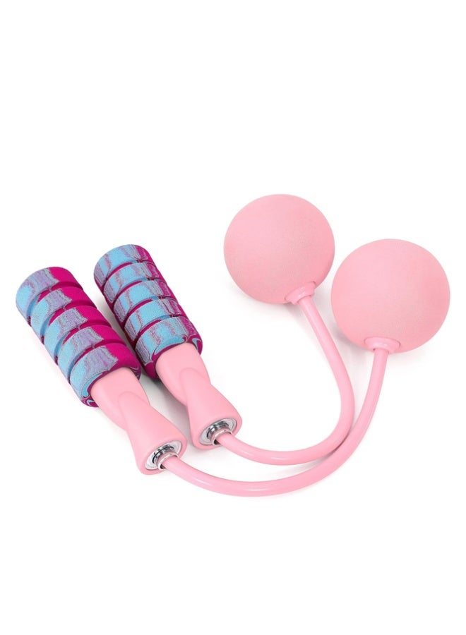 Crazy Boss Adjustable Jump Rope with Counter Weighted Skipping Rope Fitness Exercise Equipment for Home Workout - Image 1
