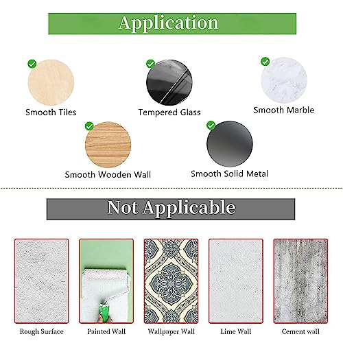 LUOTIVON 72 Pcs Plant Climbing Wall Fixture Clips, Plant Fixer Invisible Wall Vines Fixing Clips with 72 Pcs Acrylic Adhesive Sticker, Self-Adhesive Hook Plant Vine Support Holder - Image 5