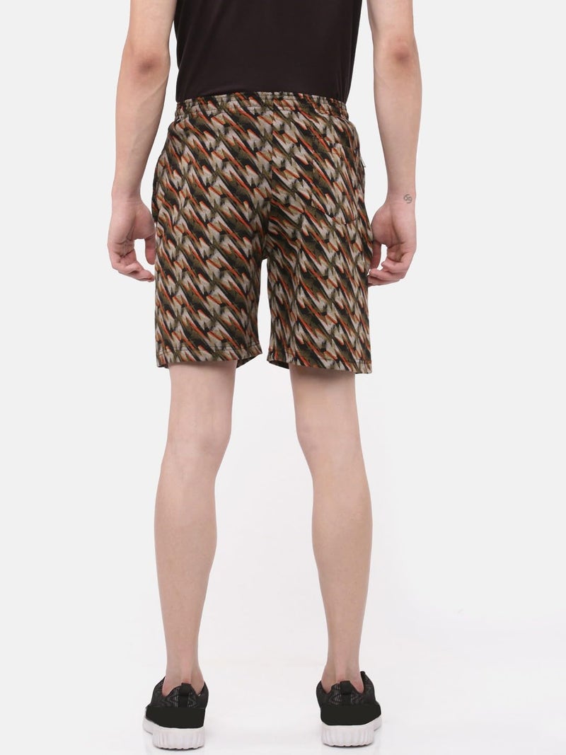 Dollar All Over Print Stylish Men Shorts/Bermuda with One Side Zipper - Image 2