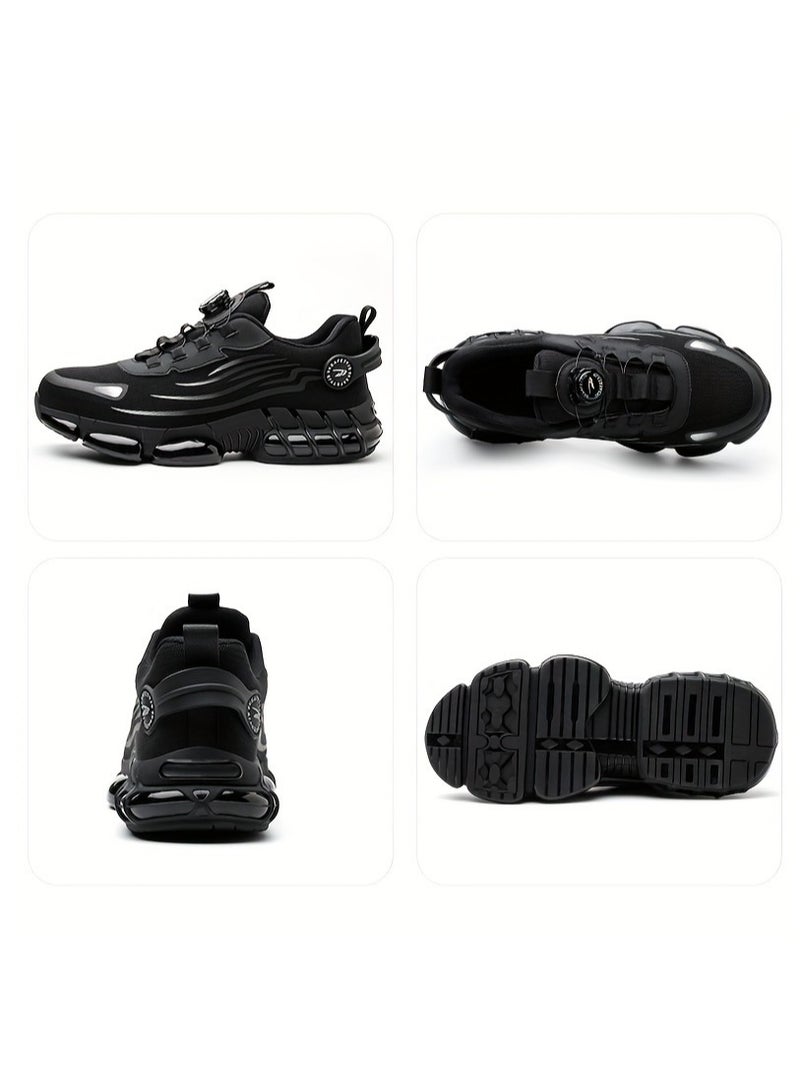 EVEREEN Unisex Professional Steel Toe Puncture Proof Work Boots Comfy Non Slip Cushioned Shock Absorption Safety Shoes Men's Outdoor Footwear - Image 2