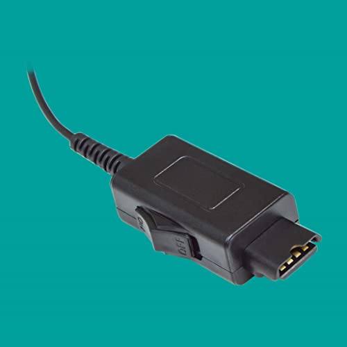 daily headset Y-Splitter Adapter Y-Training Cable with Mic Switch Compatible with Plantronics QD Headset for Training Purposes - Image 3