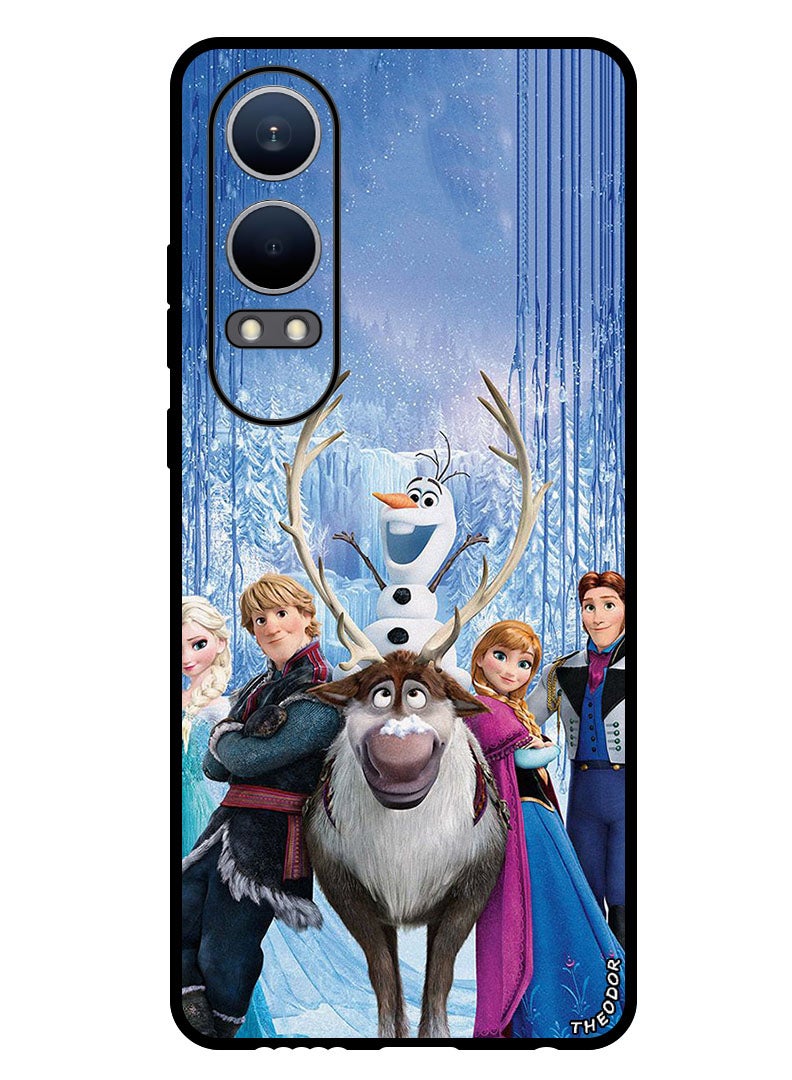 Theodor Protective Case Anti Scratch Shock Proof Bumper Cover For Oppo K12x (China) Anna Elsa Ice - Image 1