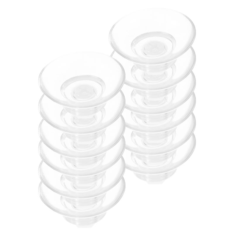 16pcs Fish Cups with Screw Nut for Aquarium Easy to Install Strong Fixing Cups for Glass Fish Tanks Practical Aquarium Accessories - Image 1