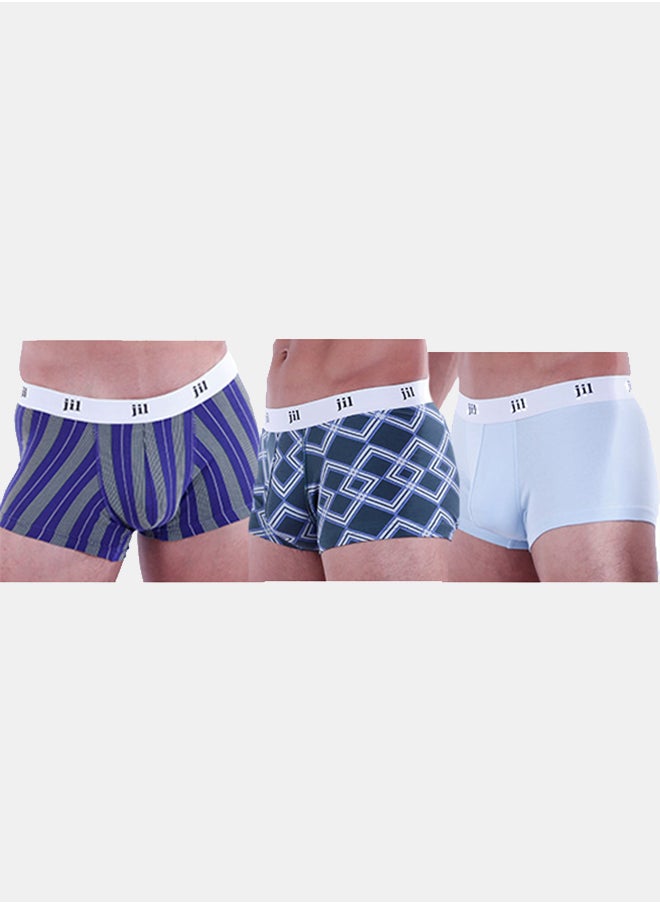 Jill Men 3" Trunk Pack Of 3 Boxers  - Image 1