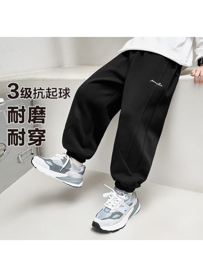 Zuoxi Boys' Pants Spring/autumn Style Children's Sportswear Fall Casual Trousers For Big Kids Elastic Cuff Long Pants Joggers Fashionable Kids Clothing - Image 2