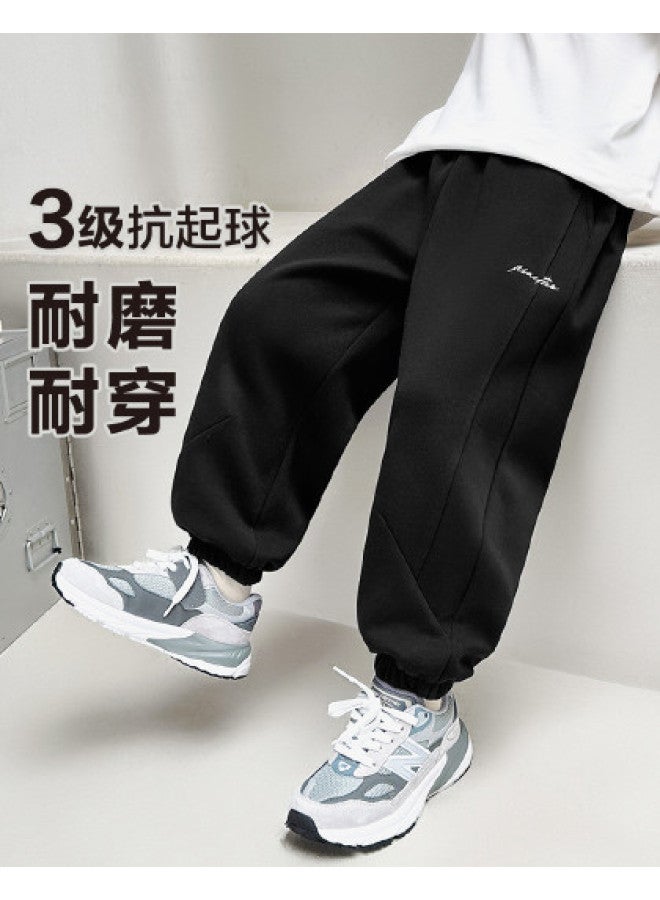 Zuoxi Boys' Pants Spring/autumn Style Children's Sportswear Fall Casual Trousers For Big Kids Elastic Cuff Long Pants Joggers Fashionable Kids Clothing - Image 1
