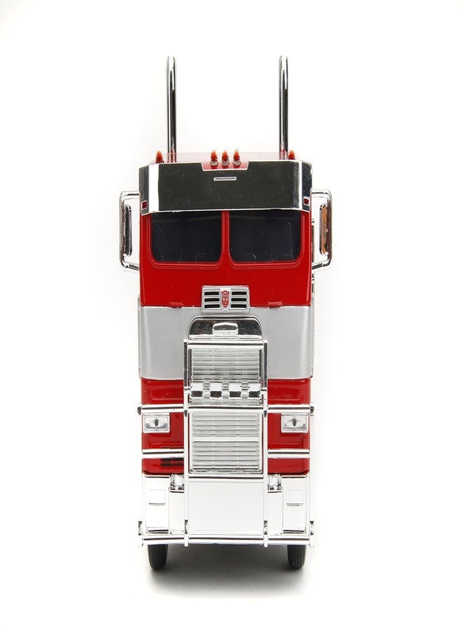 Jada Transformers Rise of The Beast 1:24 Optimus Prime w/Robot On Chassis Die-Cast Car, Toys for Kids and Adults - Image 4