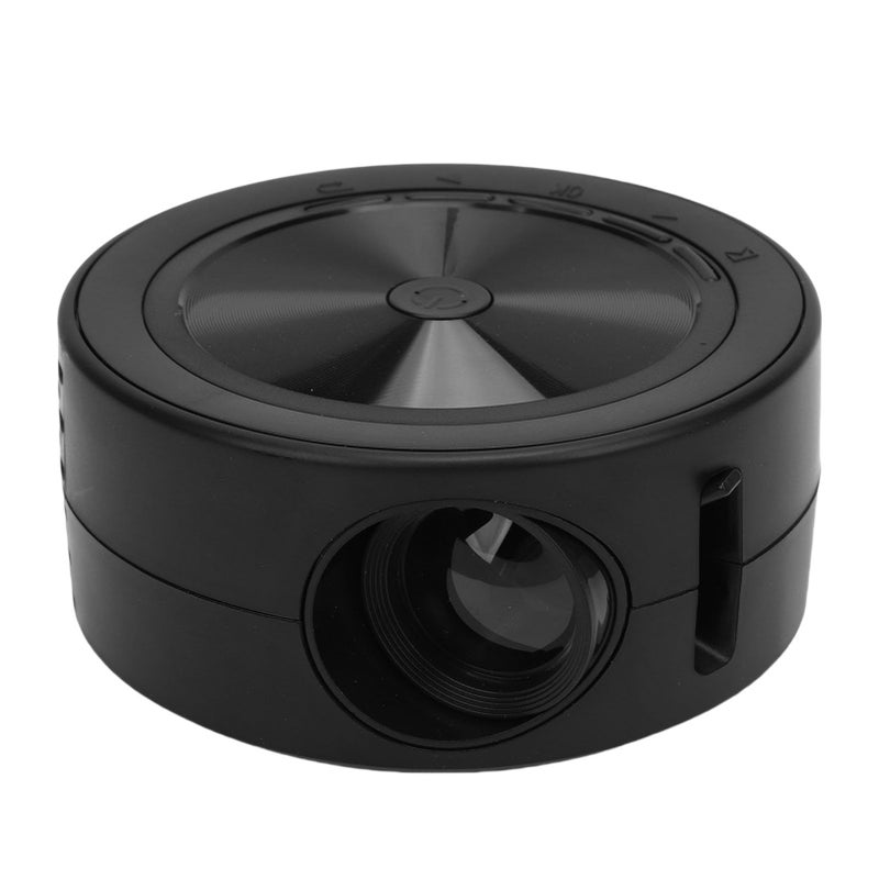 جهاز عرض صغير LED بدقة 1080P محمول مزود بمكبر صوت مدمج للاستخدام داخل المنزل وخارجه، للمسرح المنزلي والأفلام وغرفة النوم والمكتب، هدية تكنولوجية للرجال والنساء. - Image 2