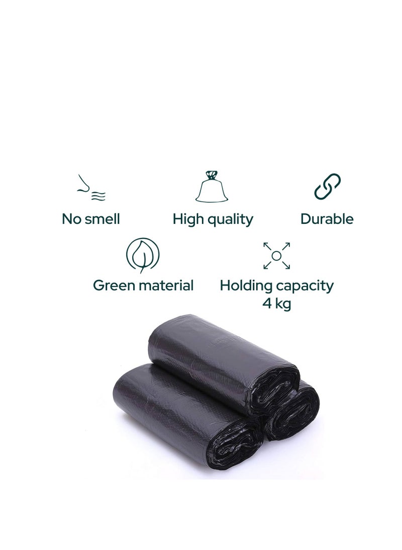 Nure Nure- Bio-Degradable Purity In Disposal Garbage Bag,67 Gallons, 10 Pcs, 105cmx125cm,Pack of 2  - Image 2
