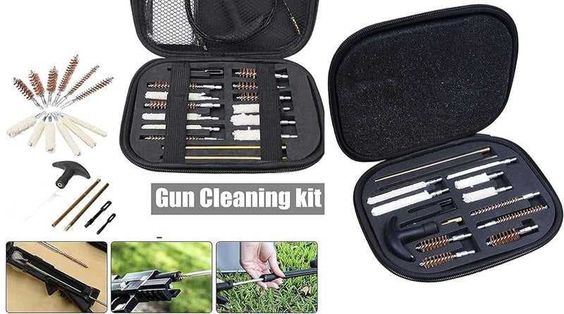 DIY Crafts CTDIYHI51713 16in1 Universal Pistol Gun Sparay Gun Cleaning Kit Barrel Brushes Tools for Most Caliber Handguns 22 - Image 3
