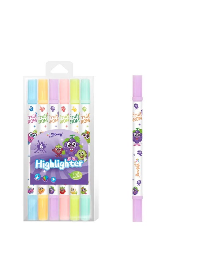 YALONG Highlighter Fruits -Long | 6 Colors - Image 1