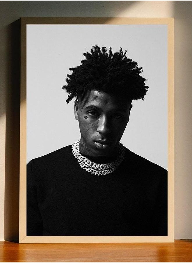 Generic - YoungBoy Never Broke Again Top Art Music Album Canvas Poster, Wall Art Decor, Home Decor, No Frame - Image 1