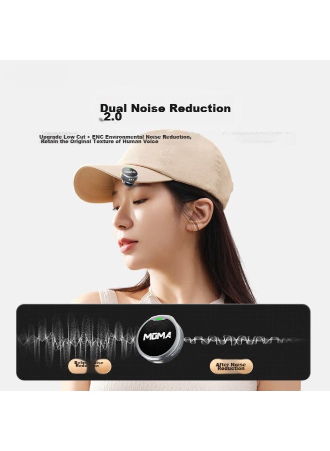 Moma Lark Mix Jingxuan Co-branded Lavalier Microphone, Dual Wireless Microphone, Mammoth Mobile Phone And Camera Button All-in Version - Image 2