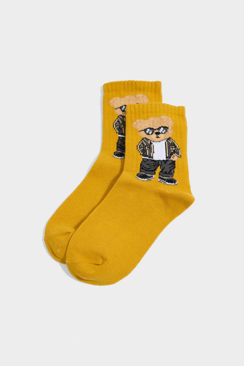 DeFacto Multicolour Boy Boy 5 Piece Long sock Casual - Image 3