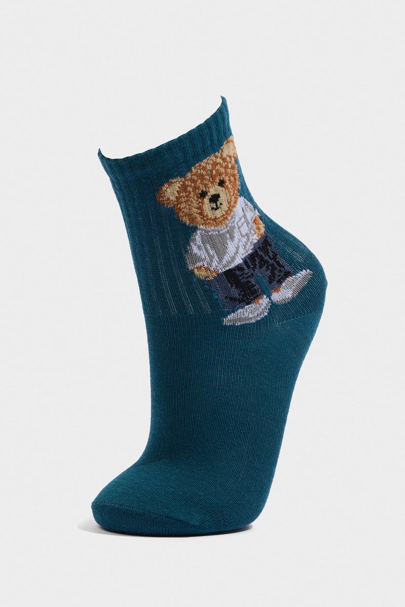 DeFacto Multicolour Boy Boy 5 Piece Long sock Casual - Image 2