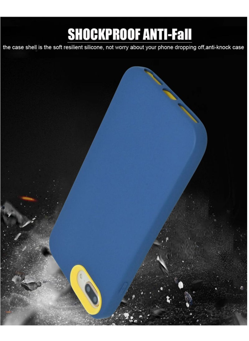 Houmt - iPhone 7 Plus/8 Plus Case Soft Flexible Silicone With inside Frame Camera Protected Cover - Image 1