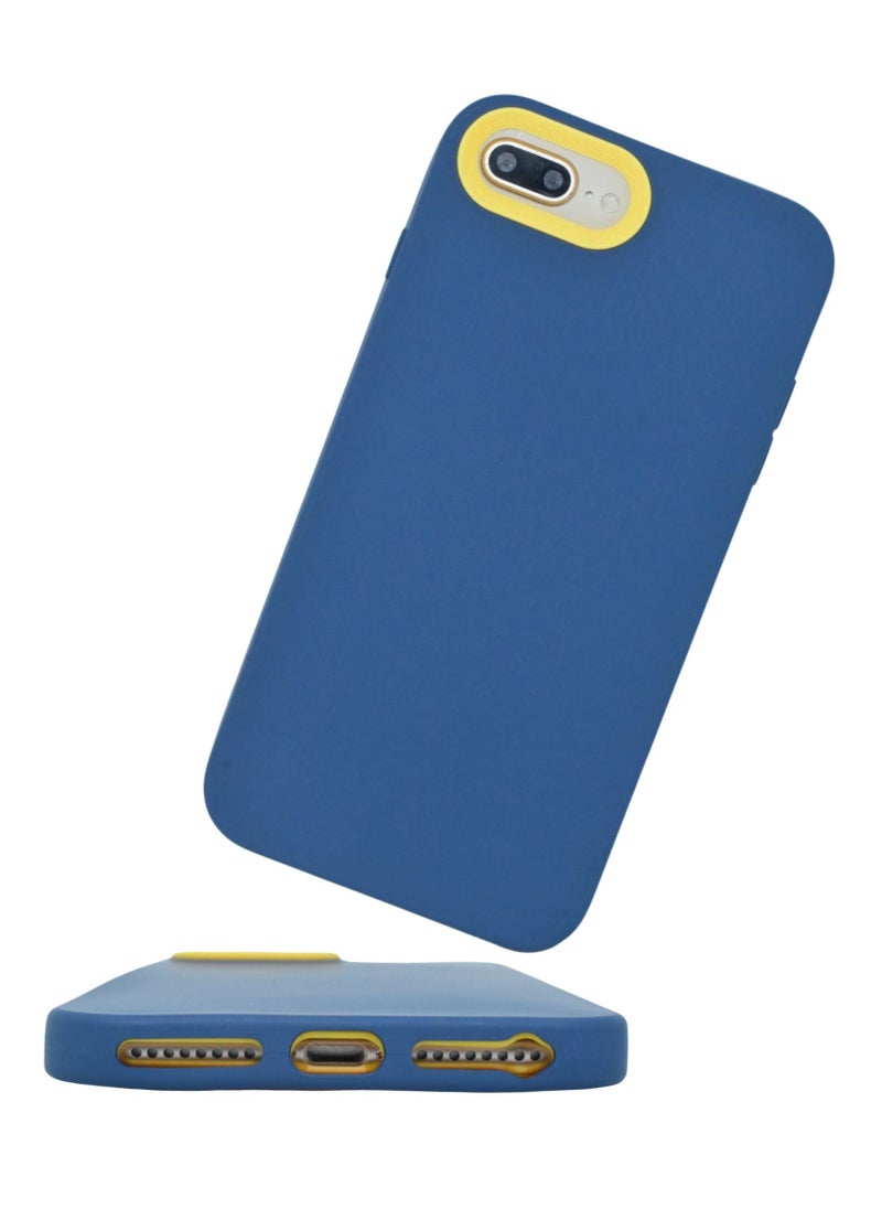 Houmt - iPhone 7 Plus/8 Plus Case Soft Flexible Silicone With inside Frame Camera Protected Cover - Image 1
