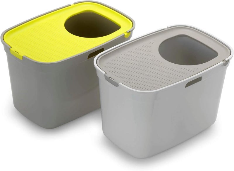 MODERNA Top Cat Smart Litter Bo X Dog & Toddler Proof 59 39 H38 cm, Lemon Color, Ag50-0330, 1 Count (Pack Of 1) - Image 5